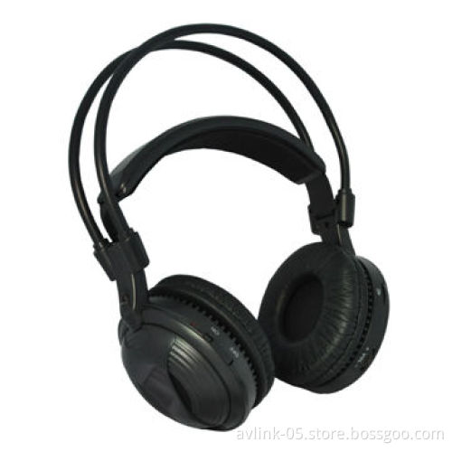Comfortable Wearing 2.4GHz Digital Wireless Stereo Headsets, Detachable Microphone for Computer Use
